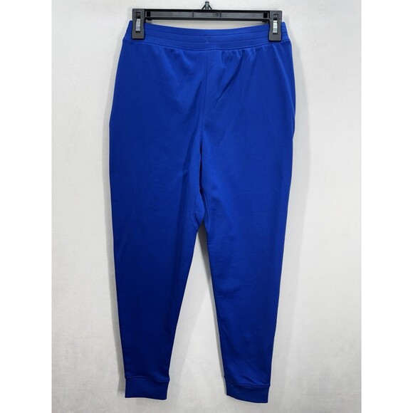 Under Armour Pennant Jogger Pants Boys Medium Blue Loose Zip Pockets Drawstring - Picture 2 of 8